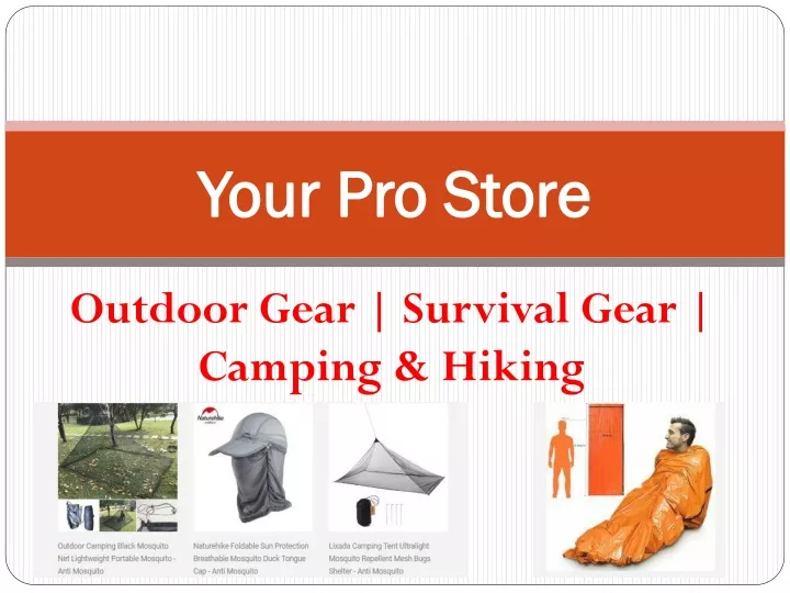 your pro store