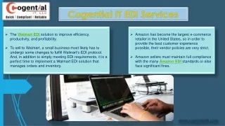 the walmart edi solution to improve efficiency