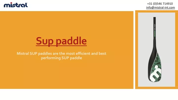 sup paddle
