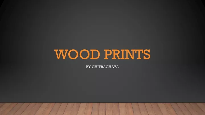 wood prints