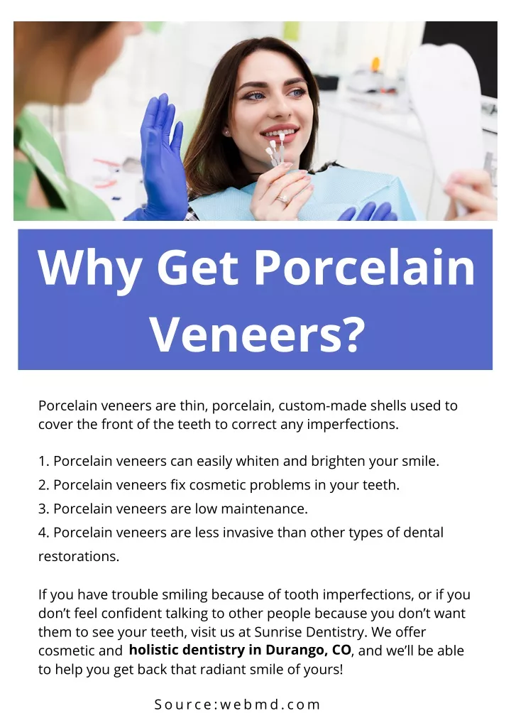 why get porcelain veneers