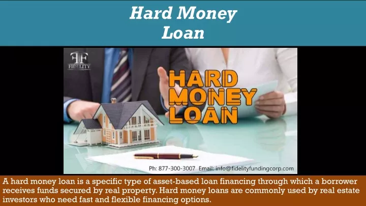 hard money loan