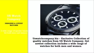 us watch company