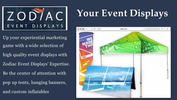 your event displays