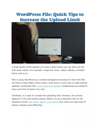 wordpress file quick tips to increase the upload