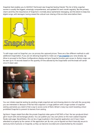 4 Confessions About The Top secret Adult Globe Of "Premium" Snapchat