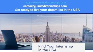 Internships in the USA