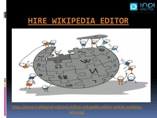 Find the best Wikipedia editor in India