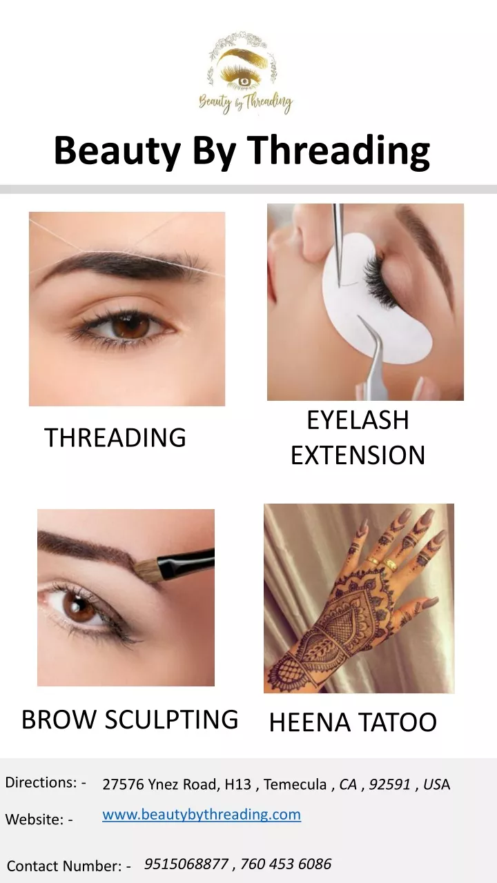 beauty by threading