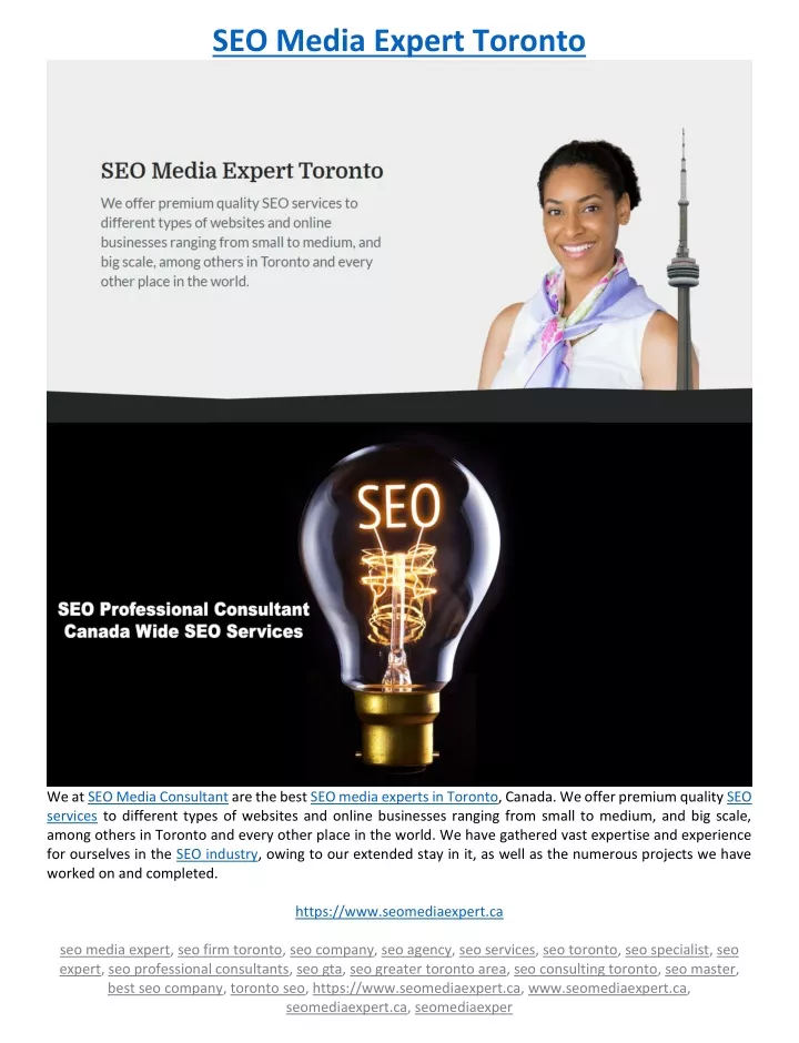 seo media expert toronto