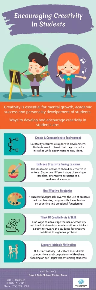 encouraging creativity in students