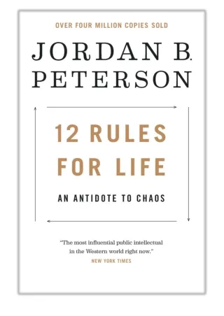 [PDF] Free Download 12 Rules for Life By Jordan B. Peterson