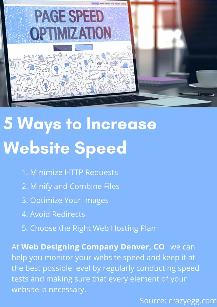 5 ways to increase website speed