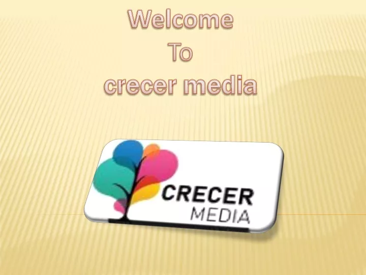 welcome to crecer media