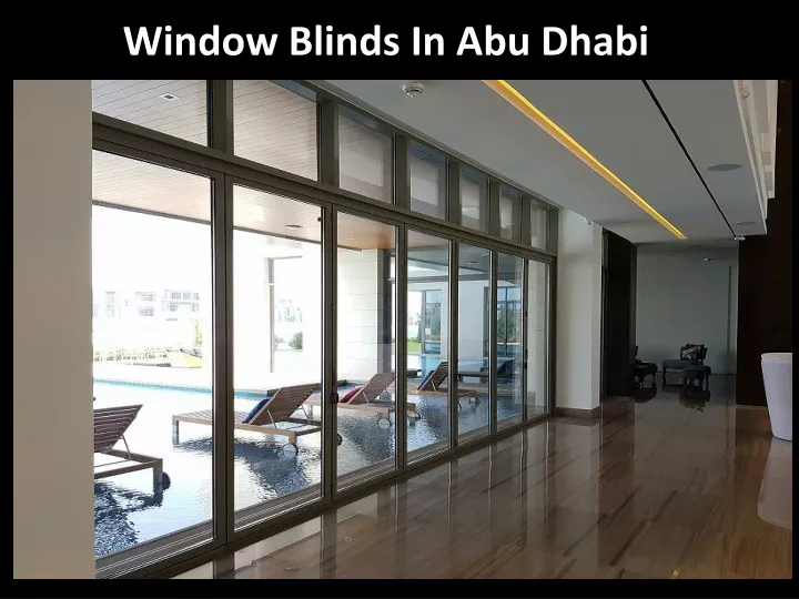 window blinds in abu dhabi