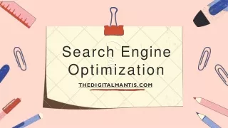 Best Search Engine Optimization (SEO) Services - The Digital Mantis