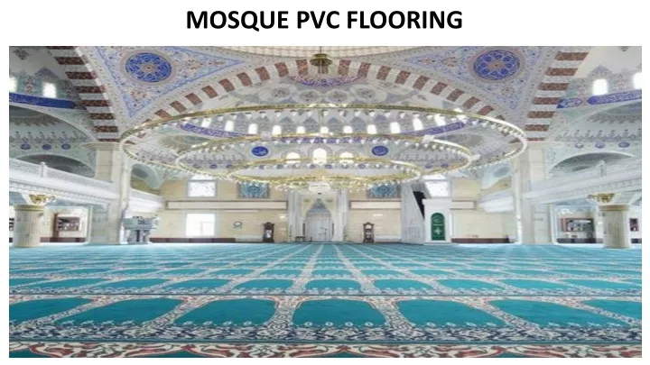 mosque pvc flooring