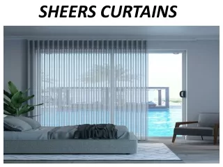 sheers curtains