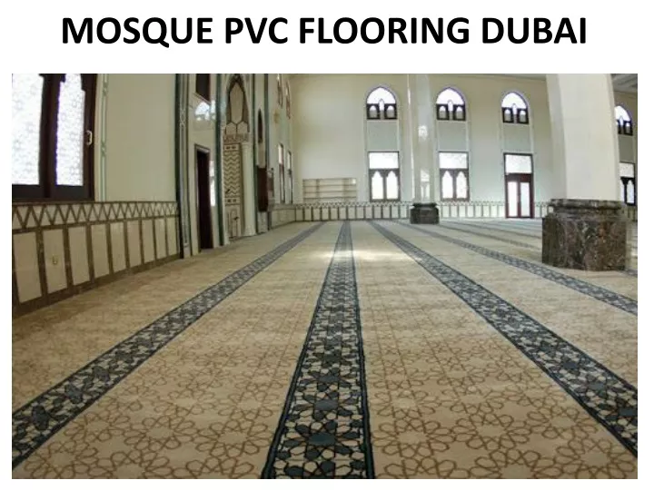 mosque pvc flooring dubai
