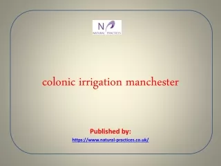 colonic irrigation manchester