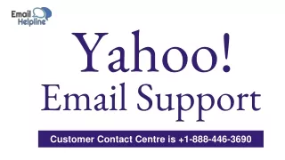 Yahoo Mail Customer Support Helpline Number