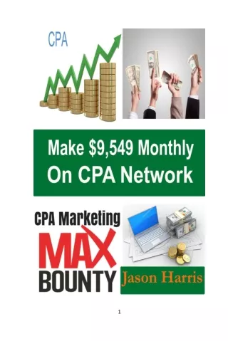 Make Money on CPA & skyrocket your income.