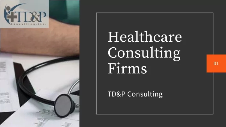 healthcare consulting firms