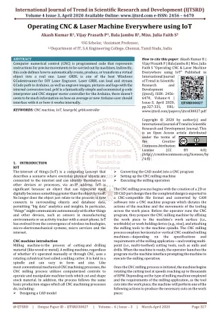 international journal of trend in scientific