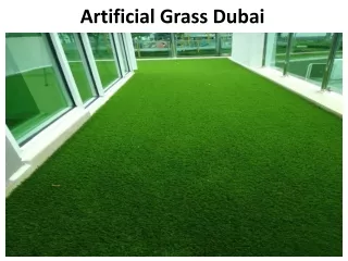 artificial grass dubai