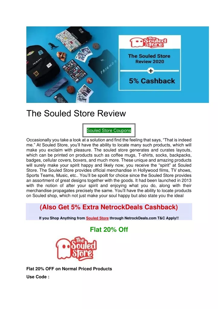 the souled store review