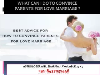 How to convince parents for love/ inter-caste marriage