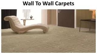 wall to wall carpets