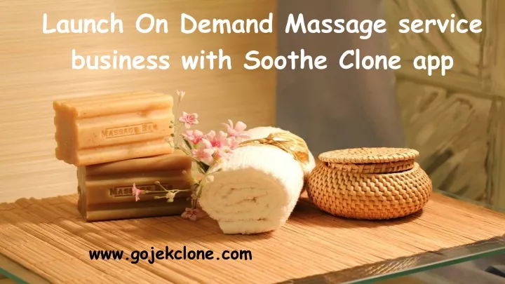 launch on demand massage service business with