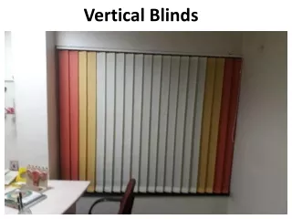 vertical blinds