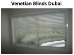 Venetian Blinds Dubai - slide 1