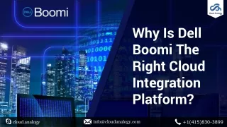 why is dell boomi the right cloud integration platform
