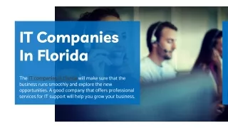 IT Companies In Florida