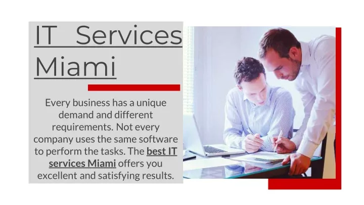 it services miami