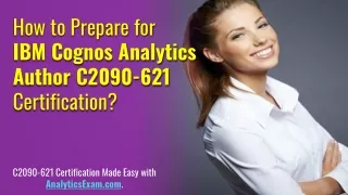 how to prepare for ibm cognos analytics author
