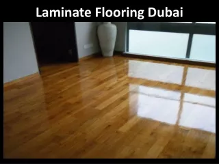 laminate flooring dubai