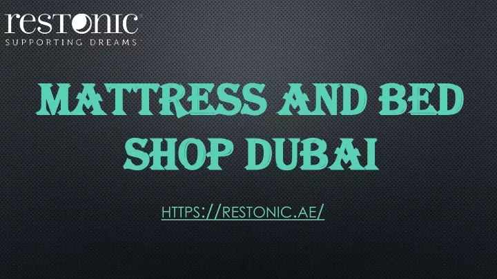 mattress and bed shop dubai