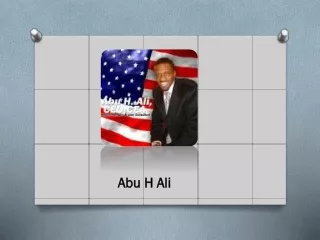 Abu H Ali- Chief Executive Officer