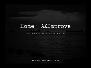Home - AXImprove