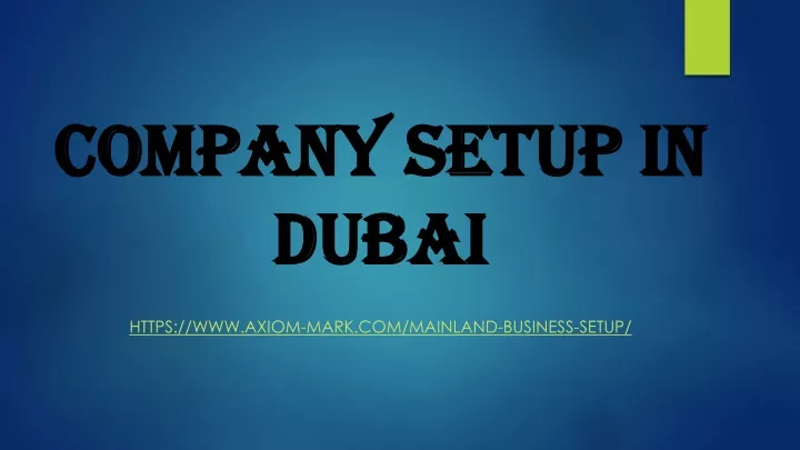 company setup in dubai