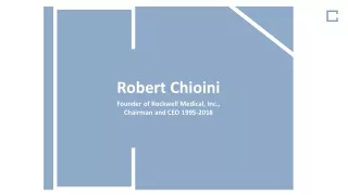 Robert Chioini - Business Development Leader