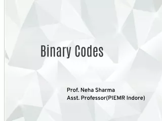 Binary Codes