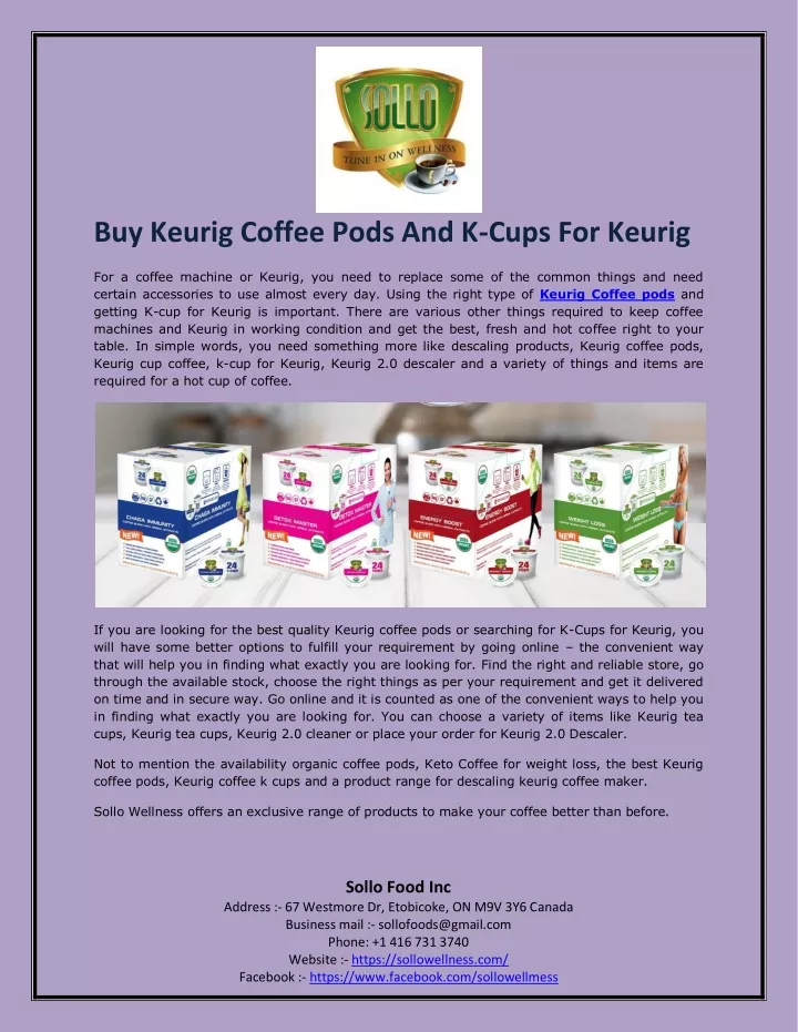 buy keurig coffee pods and k cups for keurig