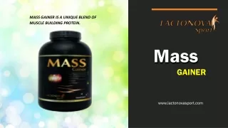 Buy Mass Gainer in online | Weight & Musle Mass Gainer - LactonovaSports