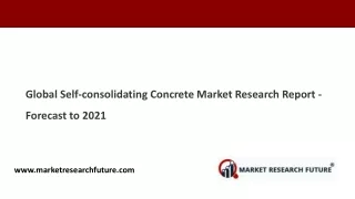 Self-Consolidating Concrete Market to Gain Highest Traction in APAC