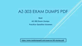 Microsoft Az-303 Exam Dumps| Download free Az-303 Dumps Pdf